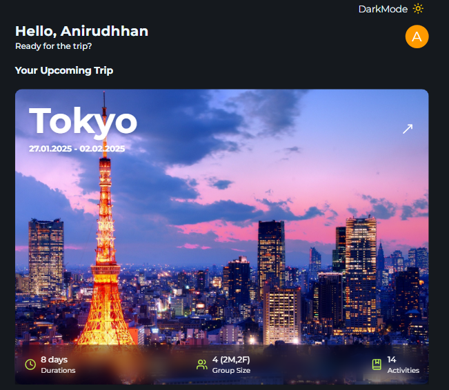 Travel Itinerary